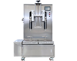 新上市雙頭稱重灌裝機運行視頻，工廠實拍！